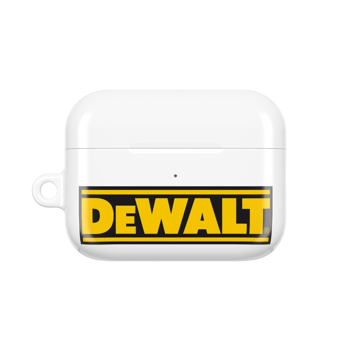 Custom DEWALT AirPod Case, Durable Earbud Holder, Unique Gift for Men, Personalized Tech Accessories, Fathers Day Present, Construction