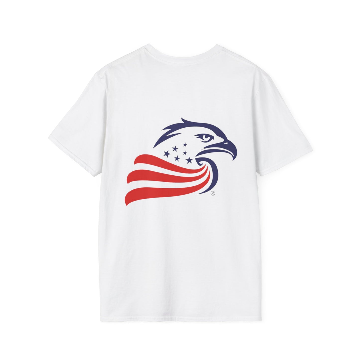 Proud Immigrant Unisex Softstyle T-Shirt, Patriotic Apparel, Equality Statement Tee, Independence Day Gear, Gift for Activists