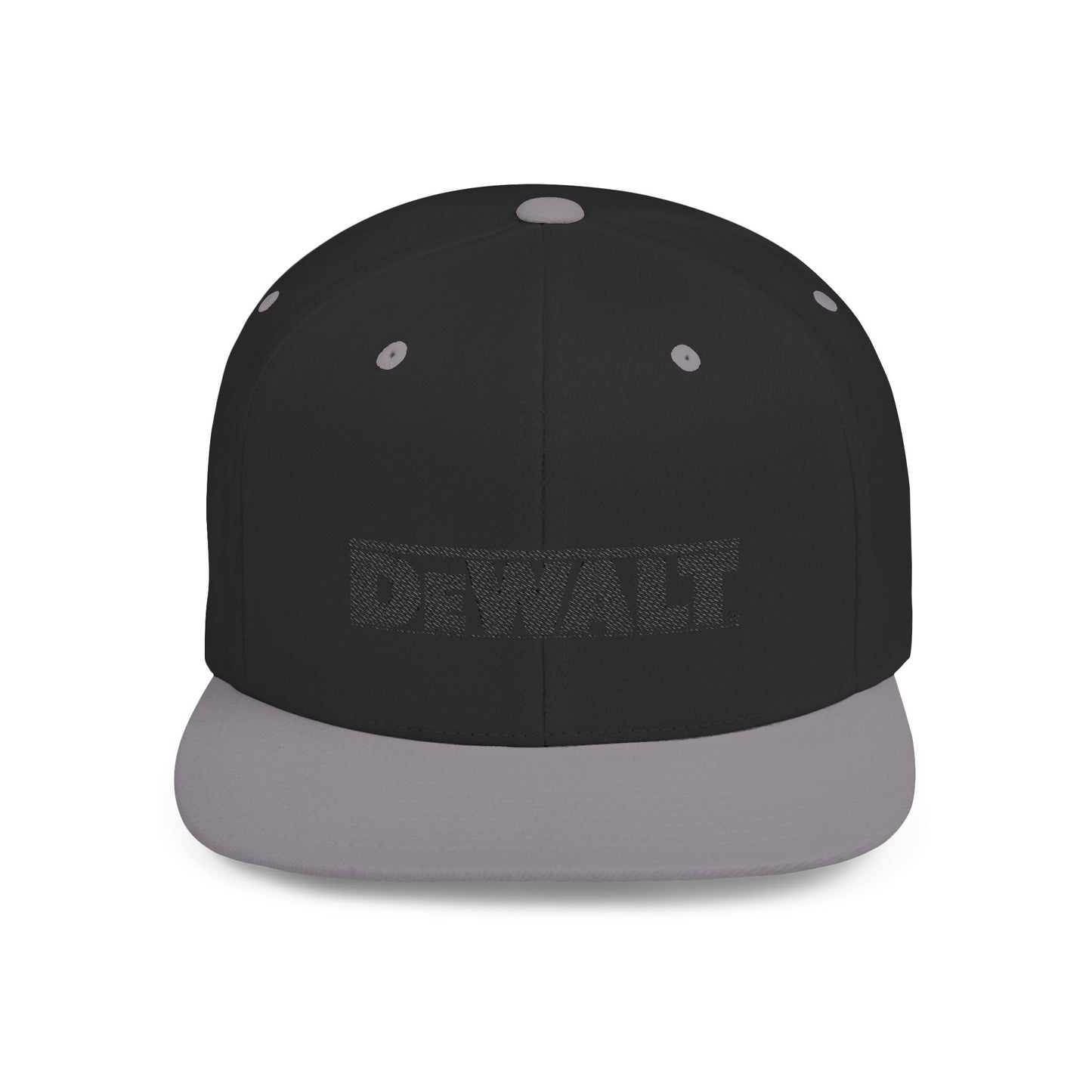 Trendy Flat Bill Snapback Hat, Adjustable Cap, Cool Streetwear, Gift for Him, Casual Style Accessory